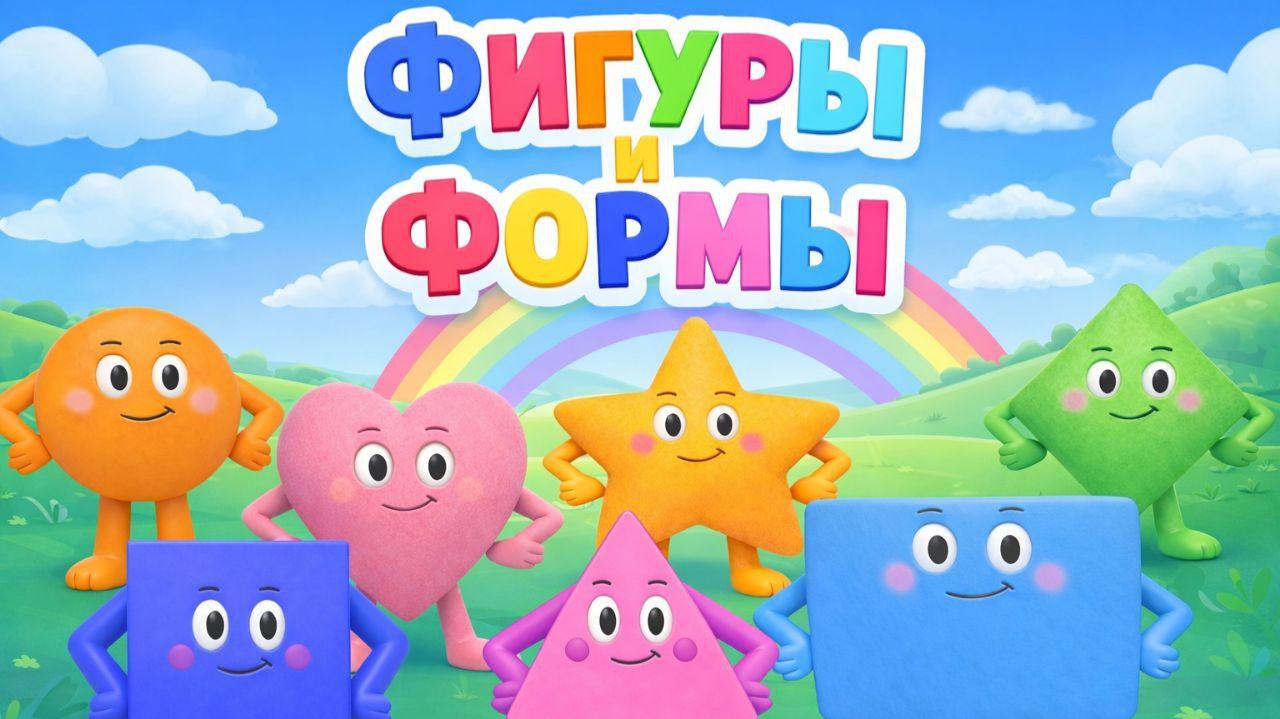 Фигуры и Формы! Мультик для малышей смотреть онлайн