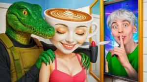 ВЛАДА4 - Построили 3 СЕКРЕТНЫЕ КОМНАТЫ, Чтобы Следить за БОМБАРДИРО КРОКОДИЛО !