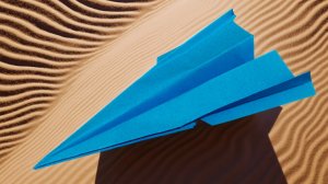 Дальнобойный самолет из бумаги летит дальше всех! ✈️