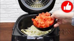 Быстрый и Вкусный рецепт тушеной капусты в мультиварке, который нравится всем! 2 простых рецепта