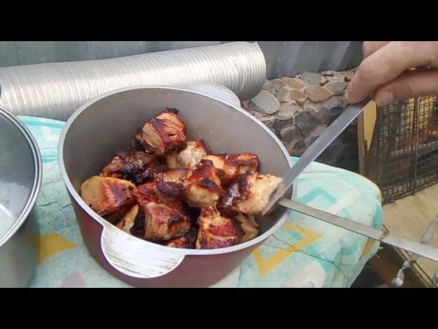 ЖАРИМ ШАШЛЫКИ, СОЧНЫЕ, ВКУСНЫЕ ИЗ СВИНИНЫ смотреть онлайн