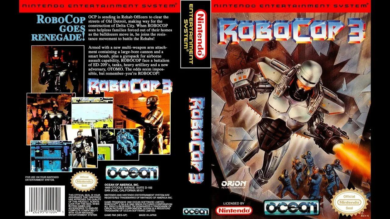 RoboCop 3 (NES) смотреть онлайн