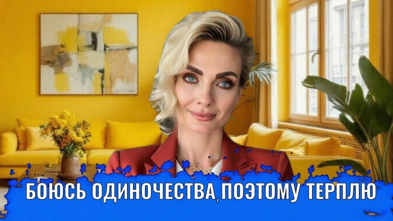 Боюсь одиночества, поэтому терплю недостойные отношения смотреть онлайн