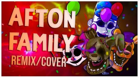 FNAF SONG - Afton Family RemixCover FNAF LYRIC VIDEO смотреть онлайн