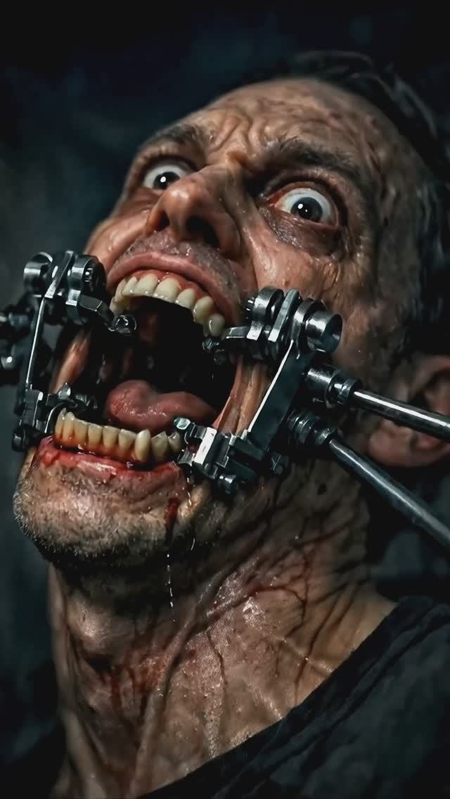 Зубные протезы, которые начинали управлять телом. Страшные истории. ИИ. смотреть онлайн