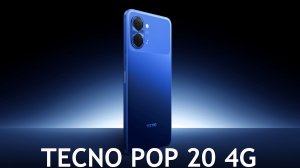 Tecno Pop 20 4G первый обзор на русском