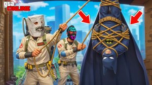 ОХОТНИКИ ПРОТИВ БЭТМЕНА - ОХОТНИКИ ЗА СУПЕГЕРОЯМИ В ГТА 5 ОНЛАЙН | ПОЙМАЙ ЕСЛИ СМОЖЕШЬ GTA 5