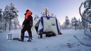 ВЕДРО РЫБЫ. СРОЧНО ЭВАКУИРУЕМСЯ - БОЛОТО ЗАМЕЛО! ОДНИ В ТАЙГЕ. 3 ДНЯ В ПАЛАТКЕ. Часть 2
