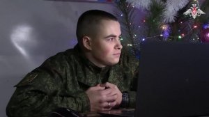 Телемост с родными и близкими для военнослужащих группировки войск «Север»