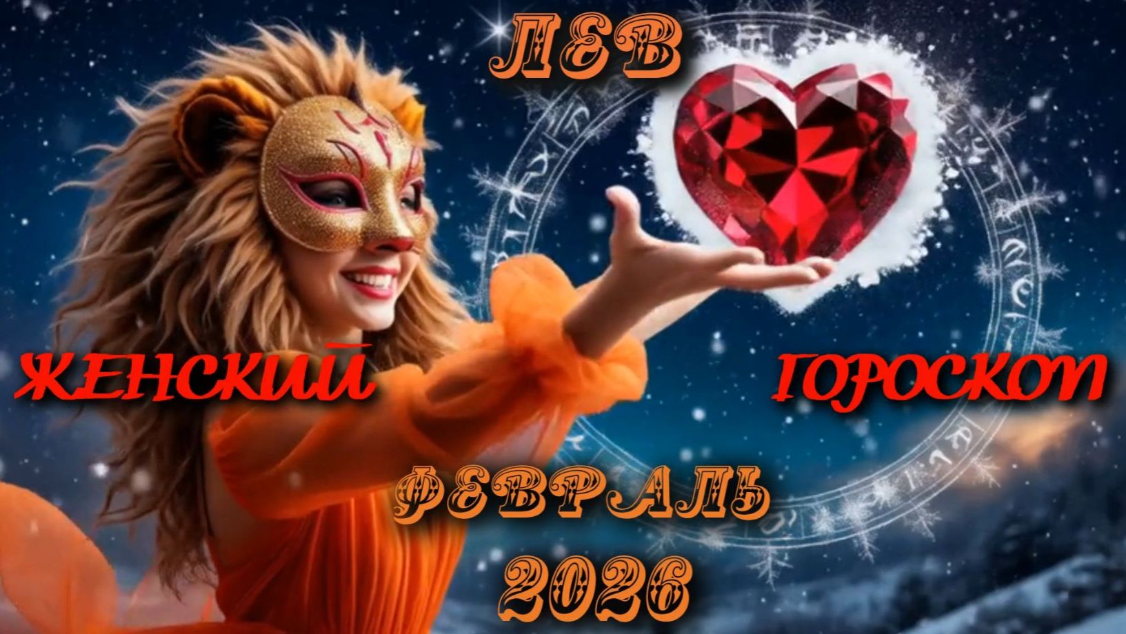 Лев. Женский гороскоп. Февраль. 2026. смотреть онлайн