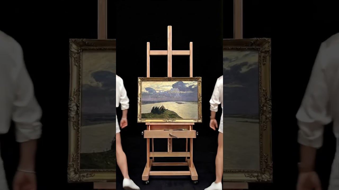 Лот №699 Исаак Левитан “Над вечным покоем” 60х90 см смотреть онлайн