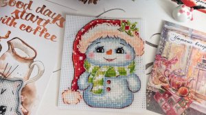 Почти рукодельный влог. Вышивальная неделя 09 - 16.01.2026. Часть 1