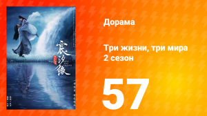 Три жизни, три мира: Любовь и судьба 2 сезон 57 серия
