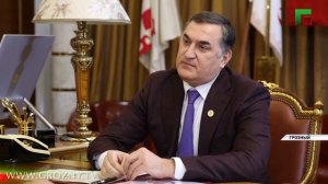 Рамзан Кадыров провел рабочую встречу с управляющим Отделением СФР по ЧР Мохмад-Эми Ахмадовым