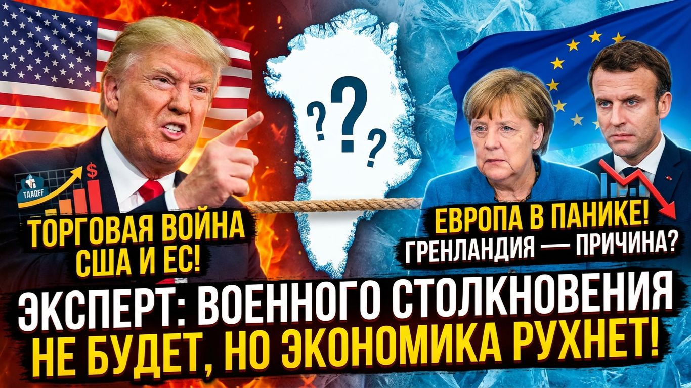 Политолог заявил, что ЕС не станет воевать с США из-за Гренландии смотреть онлайн