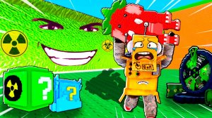 ГИГАНТСКОЕ РАДИАКТИВНОЕ ЦУНАМИ 😱 АДМИН БЛОКИ и STRAWBERRY ELEPHANT  ROBLOX Escape Tsunami Brainrots