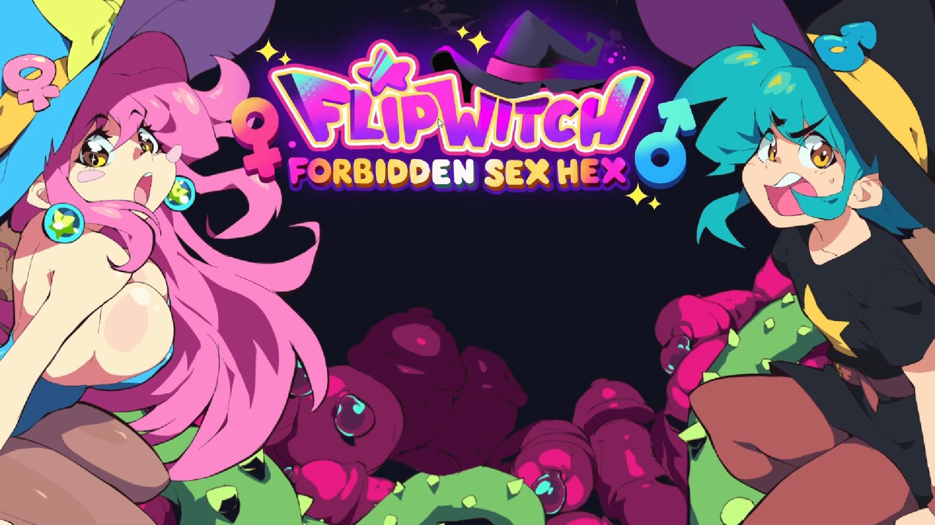 FlipWitch Forbidden Sex Hex Полное Прохождение Full Game смотреть онлайн