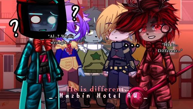"He is different.." |Gacha Hazbin Hotel(AU!)| Ft. Alastor and Vox смотреть онлайн