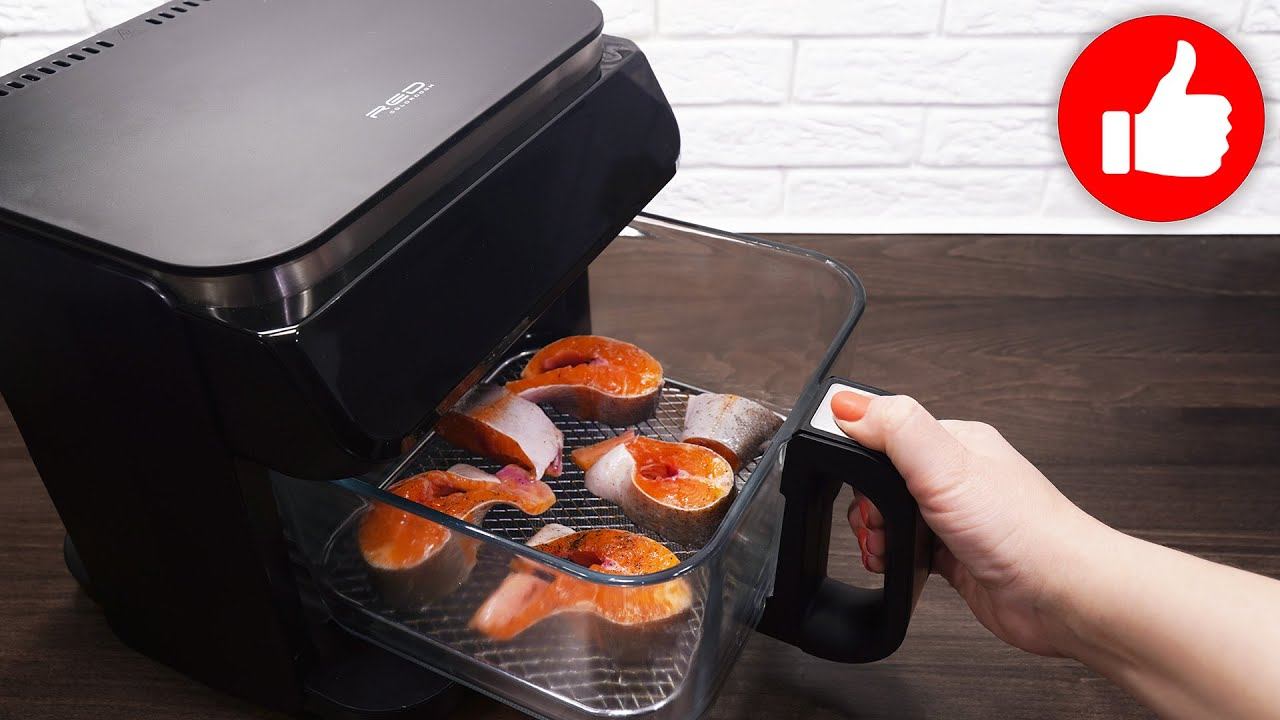 Очень вкусный и лёгкий ужин! Уверяю, рыба впечатлит любого! Форель в аэрогриле вкусно и полезно! смотреть онлайн