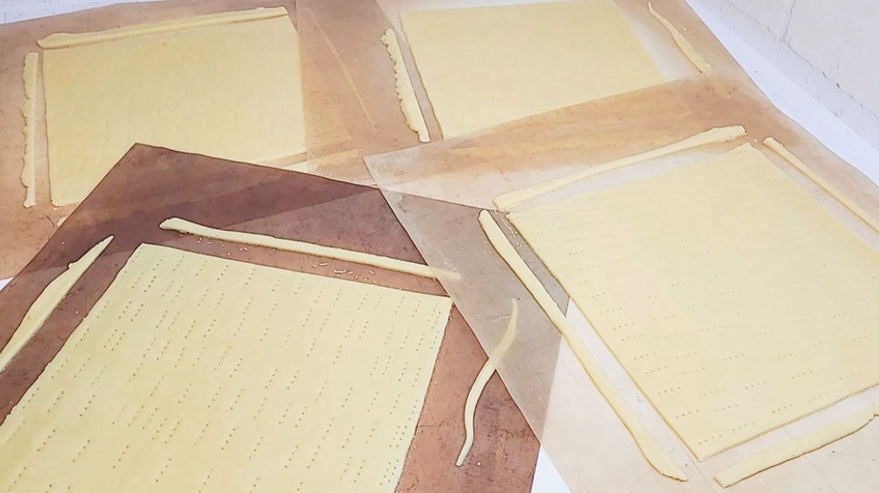 ИДЕАЛЬНЫЕ ПЕСОЧНЫЕ КОРЖИ: квадратные 22×22 см (или круглые 25 см)! Рассыпчатые и ровные 🍪 смотреть онлайн