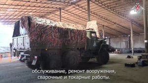 Работа ремонтно-восстановительных подразделений ВДВ