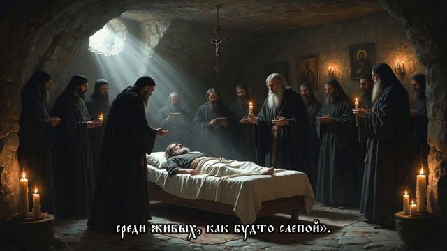 Русская Песня - о Преподобном АфанасииЗатворнике Печерском который умер и воскрес на третий день.