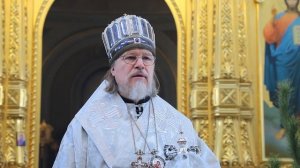 Проповедь митрополита МАРКА. Крещенский сочельник. 2026 г.