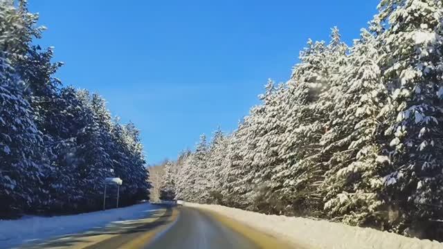 Снежная красота . В родник за водой в январский мороз. смотреть онлайн