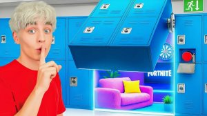 ВЛАД А4 - Я Построил 3 СЕКРЕТНЫЕ Комнаты в ШКОЛЕ !