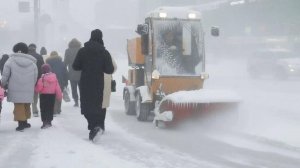 Небывалые морозы сковали Сибирь. Температура воздуха упала до минус 55-ти градусов