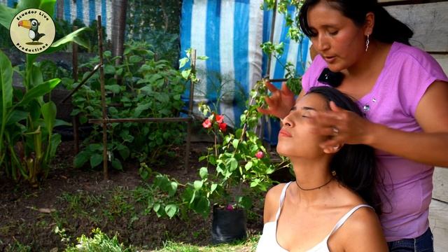 Нежный, шепчущий эквадорский АСМР-массаж, лимпия (очищение) и игра с волосами от Доньи Эсперансы смотреть онлайн