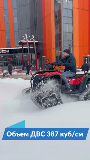 Квадроцикл ЭКСПЛОЕР 450 на гусенице 4х4