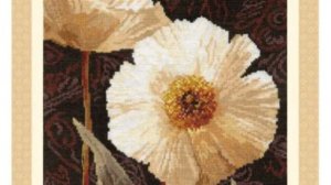 Отшив проекта набора Алиса "Белые цветы .Открытые свету" отчет 8