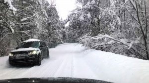 Зимняя дорога из села Покровское, Нижегородская область