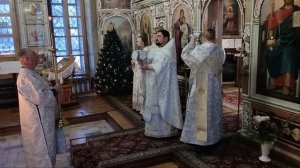 18 января, Воскресная служба и великое освящение воды в Свято Вознесенском храме в Сыктывкаре