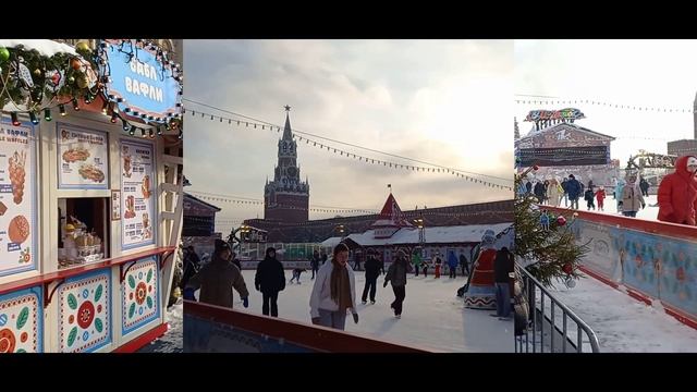 Москва 18.01.2026 Манежная и Красная площади смотреть онлайн