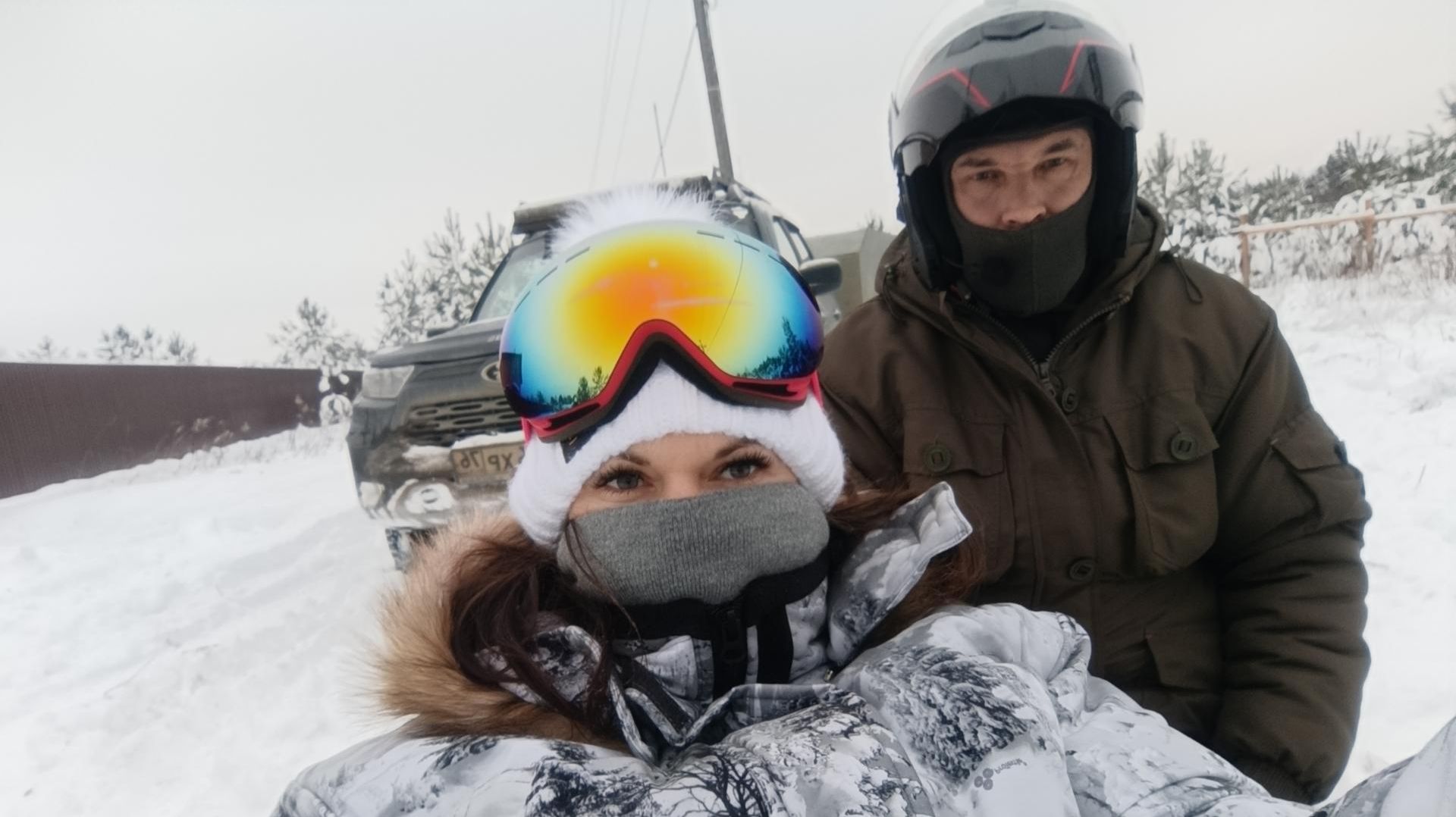 Крещенские покатушки 2026! Снежик, Нива и мы)) смотреть онлайн