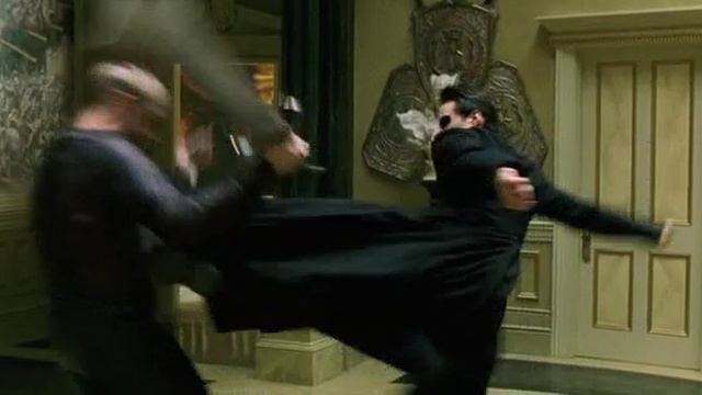 Матрица перезагрузка.Персефона помогает Нео.