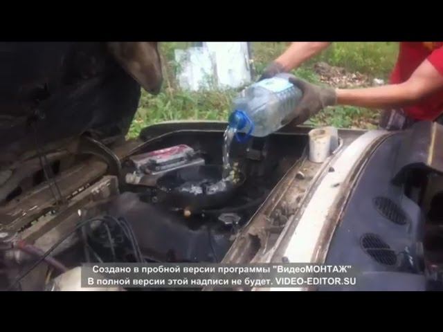 Гидроудар в прямом эфире или как умирают тазы сдал машину в метал