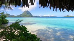 Вид на пляж: 3 часа атмосферы Бора-Бора и нежных звуков океана