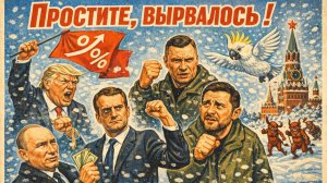 18.01.25 | "Простите, вырвалось!" №332 |  Биполярный Трамп, ядерные удары по Европе, битый Макрон
