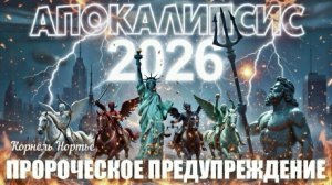 ПРОРОЧЕСКОЕ ПРЕДУПРЕЖДЕНИЕ! «АПОКАЛИПСИС» И «НЬЮ-ЙОРК УХОДИТ ПОД ВОДУ». Корнель Нортье