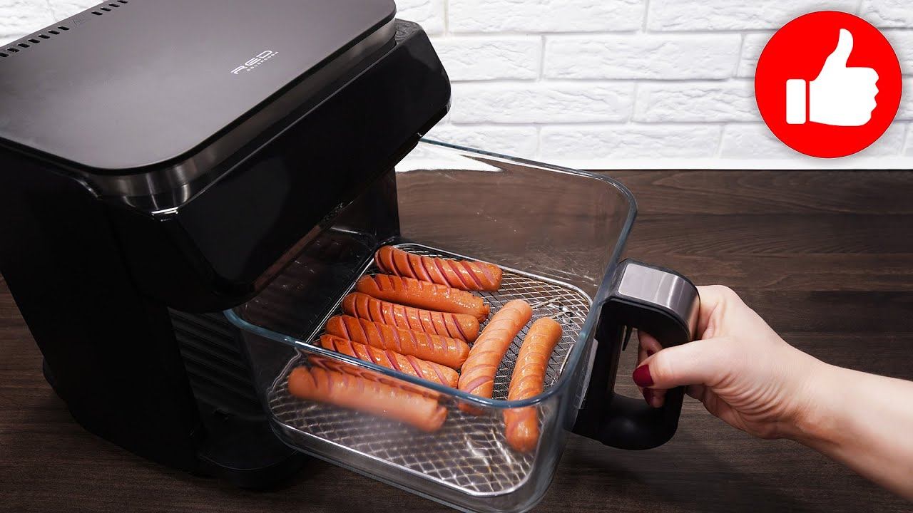 Как приготовить идеальные сосиски в аэрогриле. Самый простой способ за 5 минут! смотреть онлайн