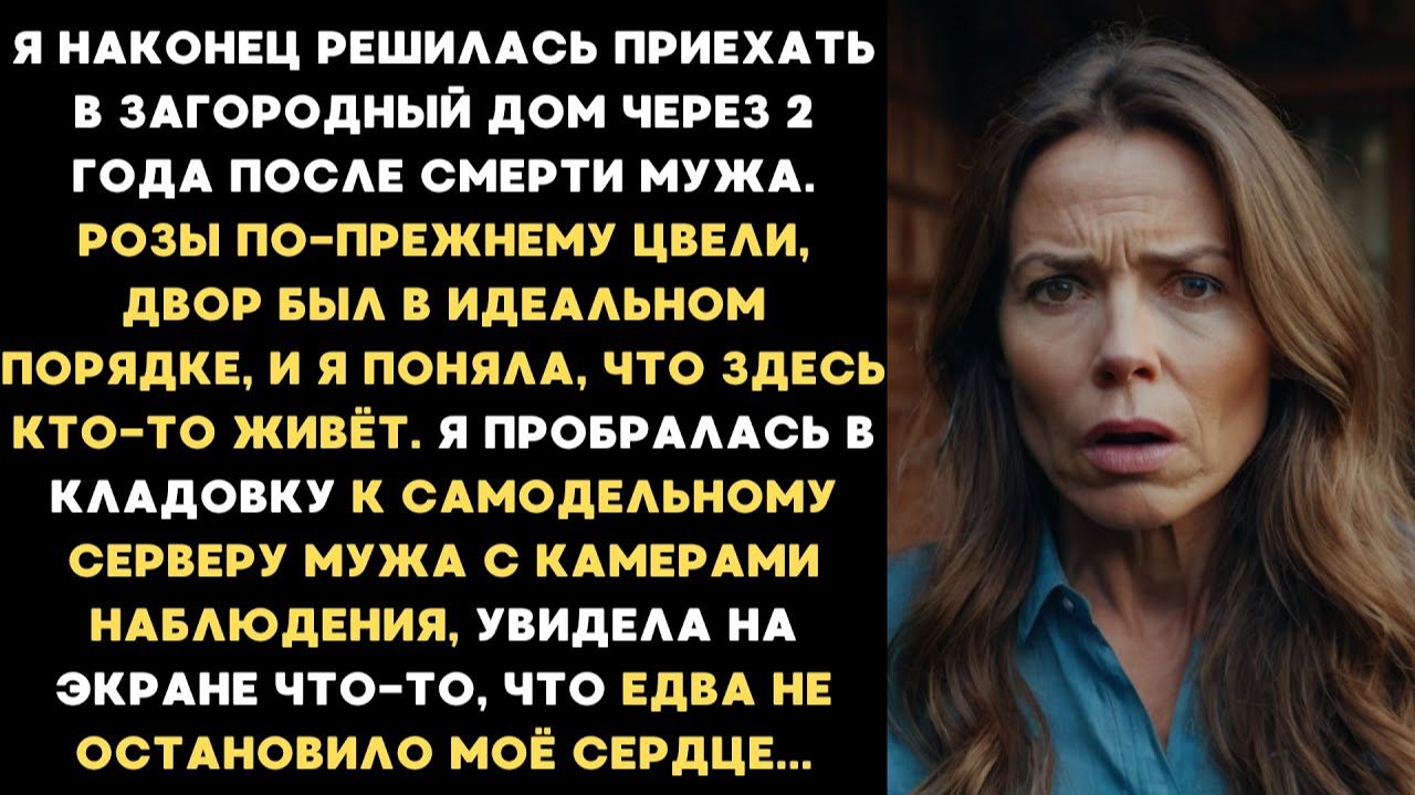 Истории из жизни| Я решилась приехать в дом умершего мужа, а там.. |Аудио рассказы|Жизненные истории смотреть онлайн