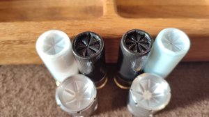 Буратинка на новых гильзах 6 и 8 лучей.