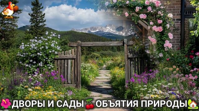 Дворы и сады 🍒 идеи оформления дачи в объятиях природы 🏡 (27) 🌳 смотреть онлайн