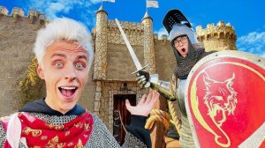 ВЛАД А4 - 24 Часа в СРЕДНЕВЕКОВЬЕ Челлендж! Стали РЫЦАРЯМИ ! А4