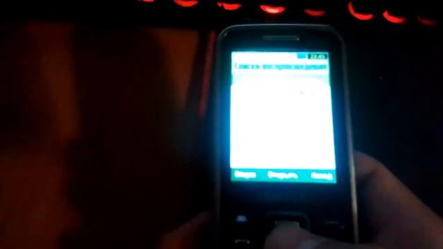 Обзор телефона Samsung C3322