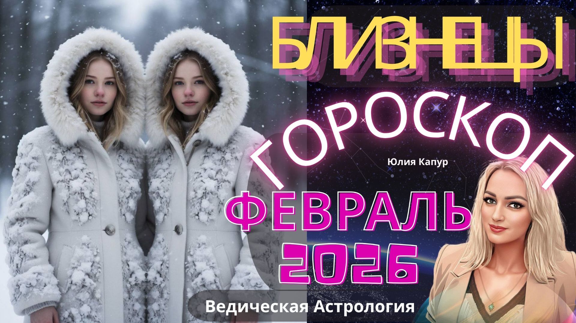 ♊ Близнецы - гороскоп на Февраль 2026 года. От Юлии Капур смотреть онлайн