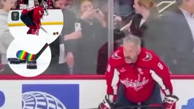 Овечкин бойкотировал акцию в поддержку ЛГБТ* в матче регулярного чемпионата НХЛ. На игру... смотреть онлайн